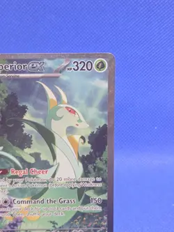 Pokemon S&V Black Bolt Serperior ex 164/086 Special Illustration Rare NM - Image 4
