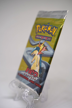 2000 WOTC Pokemon 1st Edition Neo Genesis Booster Pack Typhlosion Art Vintage - Image 3