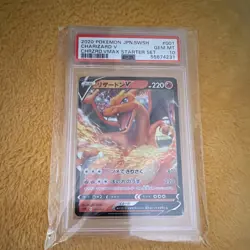 Charizard V PSA 10 Japanese 001/021 SC Starter Set Vmax Holo Rare - Image 3