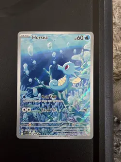 Horsea 067/064 SV: Shrouded Fable - Illustration Rare Holo - Pokemon NM - Image 1