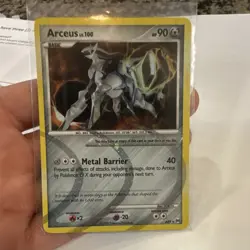 The Pokemon Company Arceus AR9 Arceus Holo Rare Holo English 2009 HP 90 - Image 1