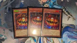 YuGiOh! | 3x Pumpking The King of Grave Ghosts | MZMU-EN001 Secret Rare 1st NM - Image 1