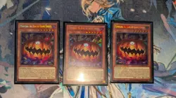 YuGiOh! | 3x Pumpking The King of Grave Ghosts | MZMU-EN001 Secret Rare 1st NM - Image 2