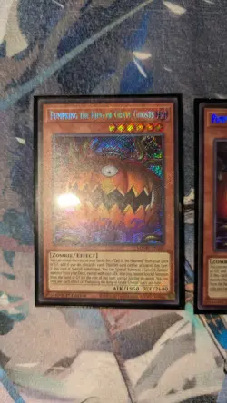 YuGiOh! | 3x Pumpking The King of Grave Ghosts | MZMU-EN001 Secret Rare 1st NM - Image 3