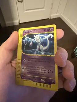 Pokemon Mewtwo Reverse Holo Expedition Card 20/165 MP - Image 1