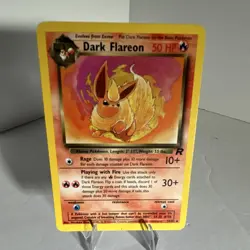 Pokemon Dark Flareon Vintage Card 35/82 Non Holo 1999-2000 - Image 1