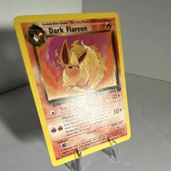 Pokemon Dark Flareon Vintage Card 35/82 Non Holo 1999-2000 - Image 2