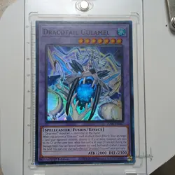 Yugioh Justice Hunters - Dracotail Gulamel - Super Rare - JUSH-EN007 - Image 1
