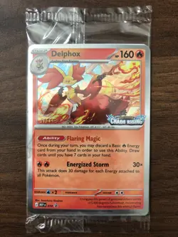 Pokemon TCG Chaos Rising Staff Prerelease Promo Pack (Sealed; 4 Cards) - Image 1