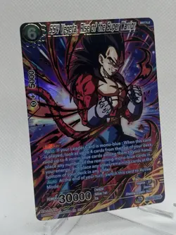 SS4 Vegeta Rise of the Super Warrior BT11-052 SPR FOIL Dragon Ball Super Card NM - Image 1
