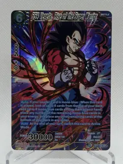SS4 Vegeta Rise of the Super Warrior BT11-052 SPR FOIL Dragon Ball Super Card NM - Image 2