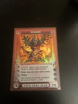 Rare Chaotic Cards Bundle (chaor, Intress, Lord Van Bloot, proboscar, Eremia) - Image 1