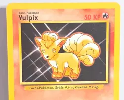 Vulpix Base Set German 68/102 Vintage Unlimited Common Pokemon Card TCG LP - Image 2