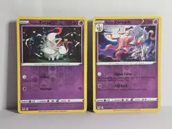 Hisuian Zorua & Zoroark V Pokemon Evolution Lot 3 Card Bundle Lost Origin LP-NM - Image 2