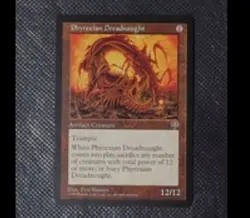 Magic the Gathering Phyrexian Dreadnought Mirage Card - Image 1