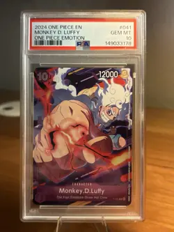 Monkey.D.Luffy P-041 Promo Card CS 2024 Participation, PSA 10 Gem Mint - Image 1