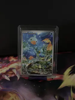 Pokemon TCG Ducklett White Flare Holo Card 109/086 English Edition - Image 1