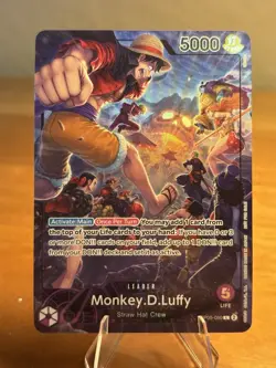 Monkey.D.Luffy (PSA Magazine) OP05-060 One Piece Promotion Cards Foil - Image 1