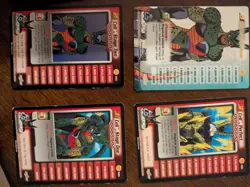 Perfect Cell Saga Starter Set Personality Lv1-3 HT DBZ CCG TCG Score Cards Card - Image 1