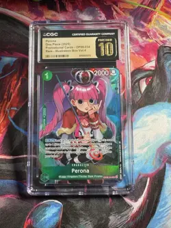 2024 One Piece Card Game: Promos English Perona #OP09-034 CGC 10 Pristine - Image 1