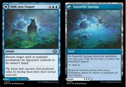 Light Play x 1 Sink into Stupor // Soporific Springs - Foil Modern Horizons 3 - Image 1