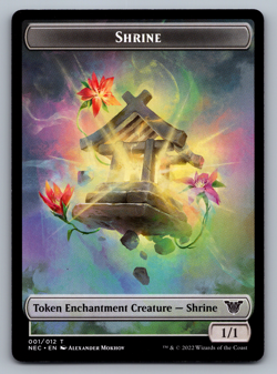 Shrine - Token NONFOIL - Kamigawa Neon Dyansty MTG - Image 1