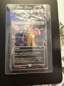 Swords To Plowshares PSA Magazine Promo THANOS 2026 Wizards Of The Coast Marvel - Image 1