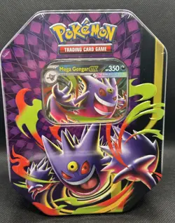 Pokemon TCG Mega Gengar Moonlit Tin Factory Sealed Brand New - Image 1