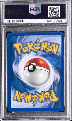 2002 POKEMON EXPEDITION #60 POLIWRATH PSA 10 - Image 2