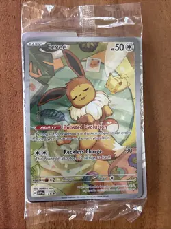 SEALED Pokemon Eevee Black Star Promo 173 Prismatic Evolutions NM - Image 1