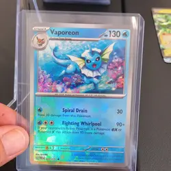 The Pokemon Company Vaporeon 022/131 Prismatic Evolutions Monster Ball - Image 2