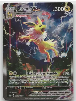 2021 Sword & Shield Jolteon VMAX Black Star Promo #SWSH184 - Image 1