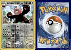 Bewear 150/192 UC Rebel Clash Pokemon Reverse Holo NM/M - Image 2