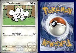 Tandemaus 157/191 C Surging Sparks Pokemon NM/M - Image 2