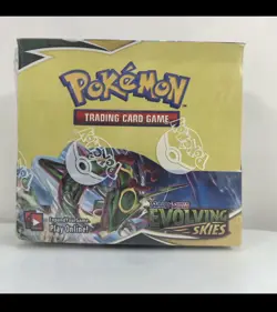 Pokemon TCG Sword & Shield Evolving Skies Booster Box English Rayquaza - Image 1