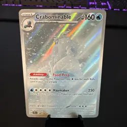 Pokemon Stellar Crown #149/142 Crabominable - Near Mint - Image 1