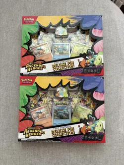 Pokemon Ascended Heroes Deluxe Pin Collection Lot Of 2 - Image 1