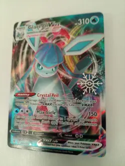Glaceon VMAX 041/203 STAMPED SNOWFLAKE (Holiday Calendar) Pokemon Holo NM - Image 3