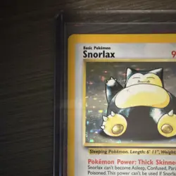 Pokemon 1999 Jungle Snorlax 11/64 Holo Rare Unlimited Edition English - Image 2