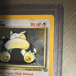 Pokemon 1999 Jungle Snorlax 11/64 Holo Rare Unlimited Edition English - Image 4