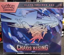Pokemon TCG ME04 Chaos Rising Elite Trainer Box New Factory Sealed - Image 1