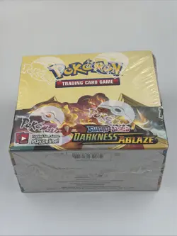 Pokemon TCG: Sword & Shield Darkness Ablaze Booster Box Factory Sealed 820650817120 - Image 2