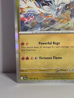 N's Reshiram 116/159 Rare Journey Together Reverse Holo/ Holo Rare Pokemon TCG - Image 5
