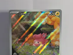 Illustration Rare Pawmi 226/091 & Wugtrio 224/91 Paldean Fates Pokemon TCG NM-LP - Image 4