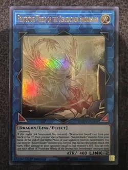 Yugioh Protector Whelp of the Destruction Swordsman DUOV-EN008 Ultra Rare NM - Image 1