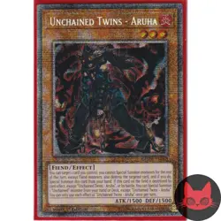 Yugioh Unchained Twins - Aruha CHIM-EN008 Starlight Rare 1st Edition NM - Image 1