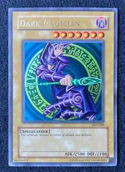 Konami Dark Magician SDY-006 Starter Deck: Yugi Unlimited Ultra Rare Spellcaster - Image 1
