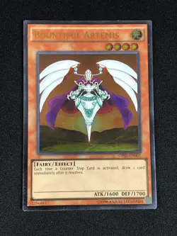 YUGIOH BOUNTIFUL ARTEMIS OP01-EN001 ULTIMATE - Image 1