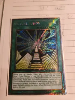 Future Fusion RA03-EN168 Platinum Secret Rare 1st Edition NM Yugioh - Image 1