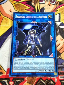 Underworld Goddess of the Closed World ra02-en045 (NM+) Secret Rare Yu-Gi-Oh! - Image 1